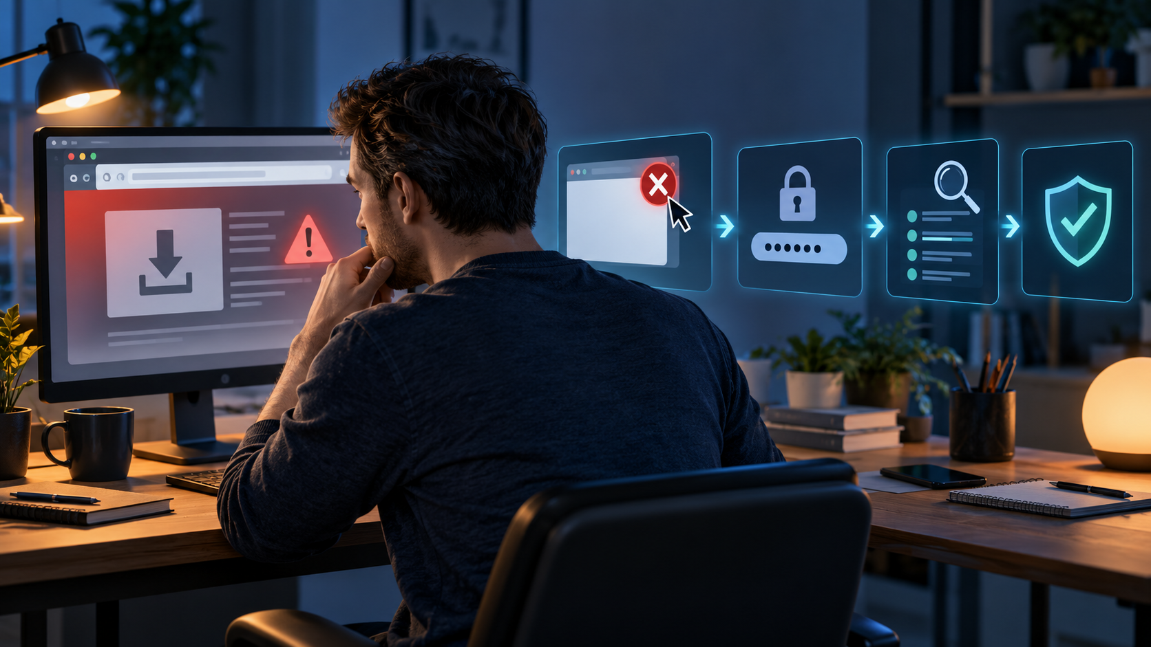 What to Do After Clicking a Suspicious Link